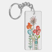 Porte-clés Fleurs (Devant gauche)