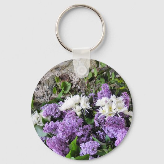 PORTE-CLÉS FLEURS (Recto)