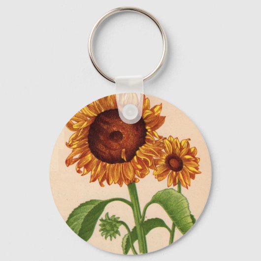 Porte-clés fleurs (Recto)