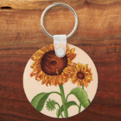 Porte-clés fleurs (Recto)