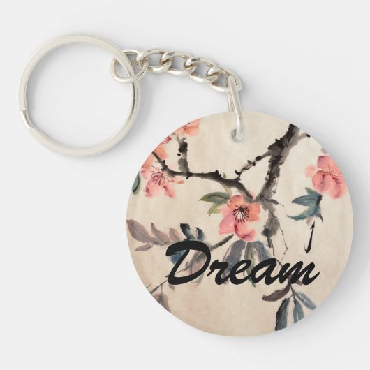 Porte-clés Fleurs (Devant)