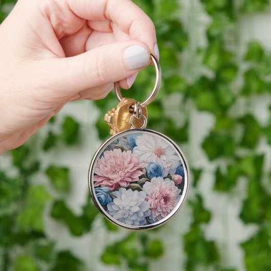 Porte-clés Fleurs (Main)