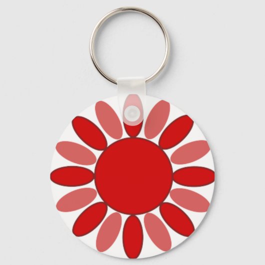 Porte-clés fleurs (Recto)