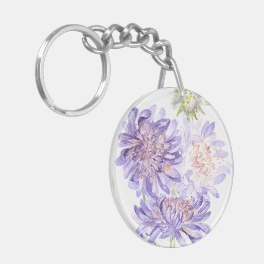 Porte-clés fleurs (Devant gauche)