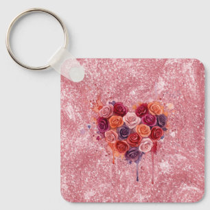 Porte-clés Fleurs