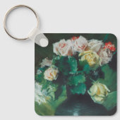 Porte-clés Fleurs (alias Roses) par William Merritt Chase (Recto)