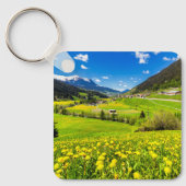 Porte-clés Fleurs | Canton des Grisons de Dandelion, Suisse (Recto)