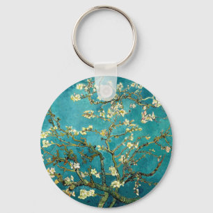Porte-clés Fleurs d'amandier de Van Gogh Impressionnisme clas