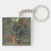 Porte-clés Fleurs dans un vase, c.1866 (Dos)