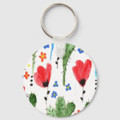 Porte-clés Fleurs dansantes (Verso)