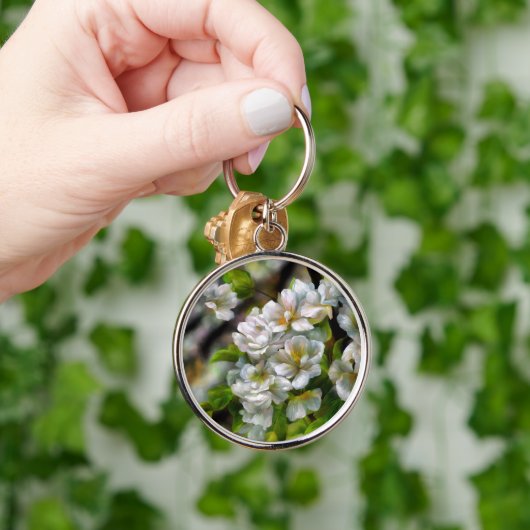 Porte-clés Fleurs d'Apple (Main)