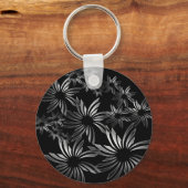 Porte-clés Fleurs d'argent (Recto)