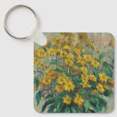 Porte-clés Fleurs d'artichauts de Jérusalem par Claude Monet (Recto)