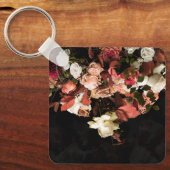 Porte-clés Fleurs d'automne Stylisé Porte - clé d'impression (Recto)