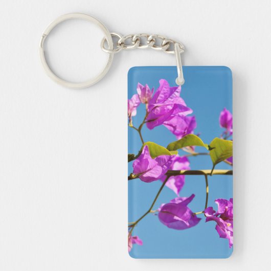 Porte-clés Fleurs de bougainvillée (Devant)