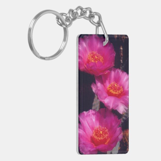 Porte-clés Fleurs de cactus à bec 2 (Devant gauche)
