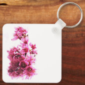 Porte-clés Fleurs de cerisiers à Washington, D.C. (Verso)