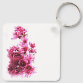 Porte-clés Fleurs de cerisiers à Washington, D.C. (Dos)