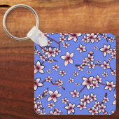 Porte-clés Fleurs de cerisiers KiniArt (Recto)