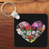 Porte-clés Fleurs_de_coeur (Recto)