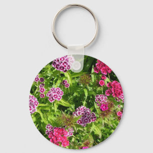 Porte-clés fleurs de couleur magnifique