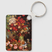 Porte-clés Fleurs de la vie morte dans un vase par Vincent va (Verso)