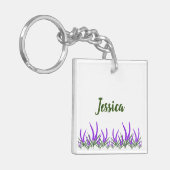 Porte-clés Fleurs de lavande (Devant gauche)