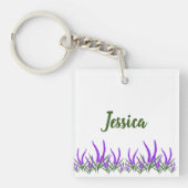 Porte-clés Fleurs de lavande (Devant)