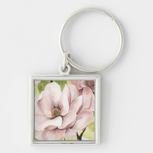 Porte-clés Fleurs de Magnolia (Devant)