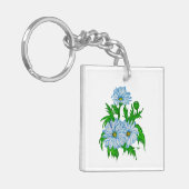 Porte-clés Fleurs de marguerites (Devant gauche)