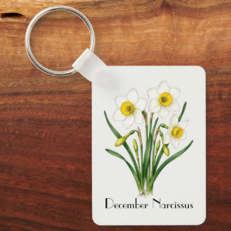 Porte-clés Fleurs de Narcisse de Décembre