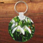 Porte-clés Fleurs de neige (Recto)