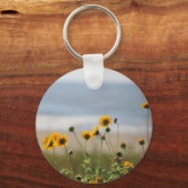 Porte-clés Fleurs de plage sur l'île de Galveston (Recto)