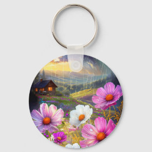 Porte-clés Fleurs de poches : Miniature Art for Your Keys