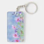 Porte-clés Fleurs de printemps (Dos)