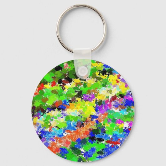 Porte-clés Fleurs de printemps (Recto)