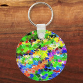 Porte-clés Fleurs de printemps (Recto)