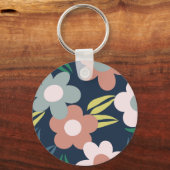 Porte-clés Fleurs de printemps (Recto)