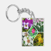 Porte-clés Fleurs de printemps (Devant gauche)