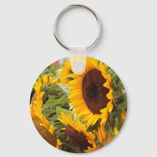 Porte-clés Fleurs de soleil (Recto)