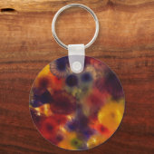 Porte-clés Fleurs de verre (Recto)