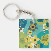 Porte-clés Fleurs décoratives de jardin (Devant)