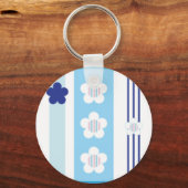 Porte-clés Fleurs d'hiver (Recto)