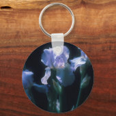 Porte-clés Fleurs d'Iris au Crépuscule (Verso)