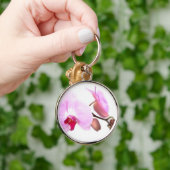 Porte-clés Fleurs d'orchidées aziza (Main)