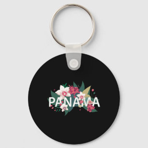 Porte-clés Fleurs du Panama - Style Vintage Minimaliste Boho