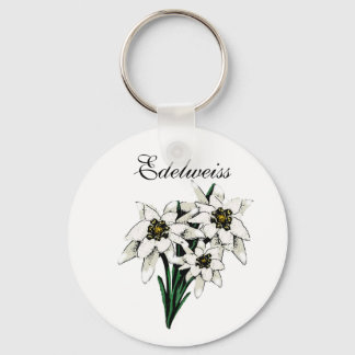 Porte-clés Fleurs Edelweiss