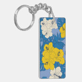 Porte-clés Fleurs et feuilles d'Hibiscus (Devant gauche)