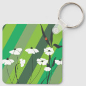 Porte-clés Fleurs Et Porte - clé Ladybug (Dos)