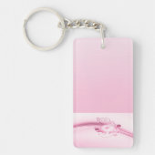 Porte-clés Fleurs et vagues (Devant)